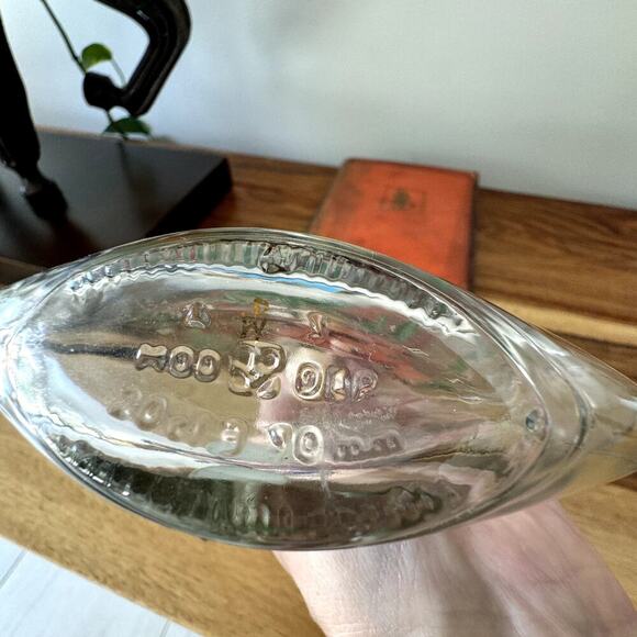 Vintage Tiroler Crystalglas Wolke German Glass Liquor Decanter Hand panted - Picture 6 of 12